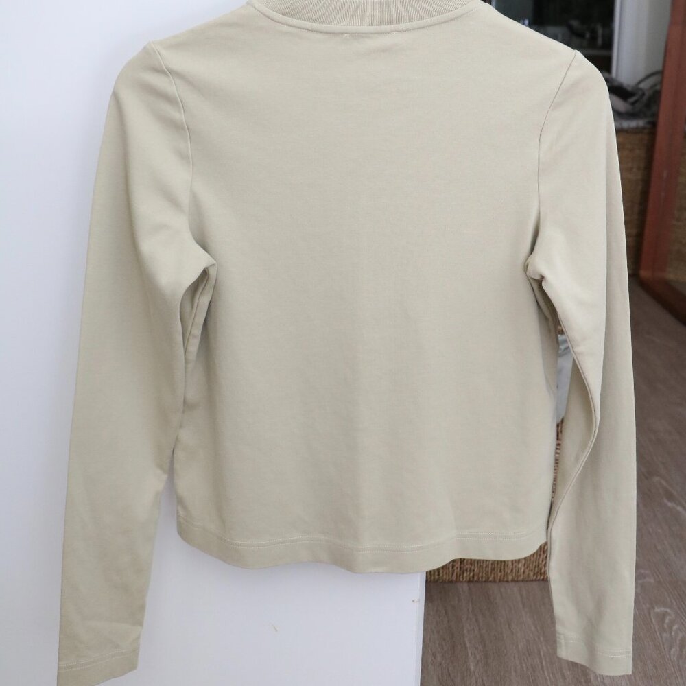 COS Cotton Cropped Top - Picture 3 of 3